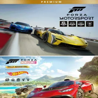Forza Motorsport and Forza Horizon 5 Premium Editions Bundle