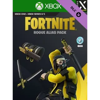 Fortnite Rogue Alias Pack