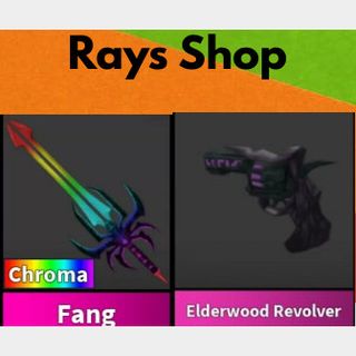 CHROMA ELDERWOOD REVOLVER IN ROBLOX MM2!?! 