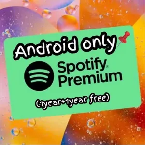 Spotify 2 year premium - android only📌