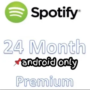 Spotify premium(2 years+1 year free)📌 android only