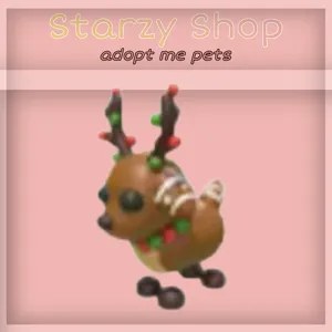 M gingerbread reindeer