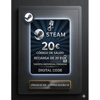 €20.00 EUR Steam EUROZONE