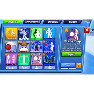 Blade Ball P2W Account