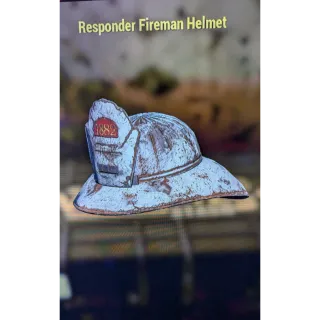 Responder fireman helmet