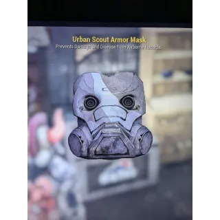  urban scout amor mask 