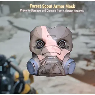 Forest scout amor mask 