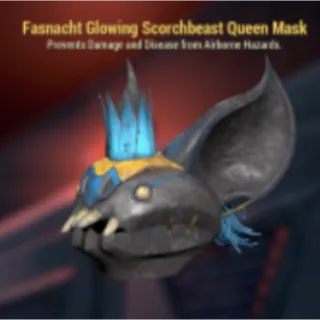 Glowing Scorched beast queen 👑 mask 