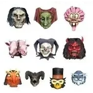 All 10 rare fashnat mask 