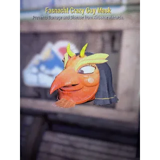 Crazy guy mask 