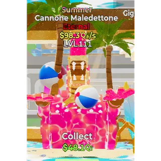 Cannone Maledettone summer