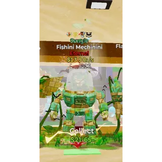 JUNGLE FISHINI MECHININI 4 TRAITS