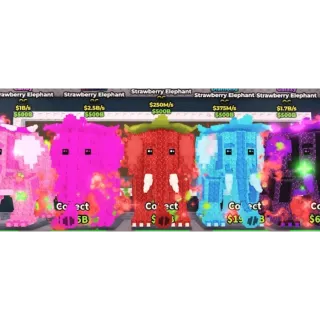 Givaway at 30 buyers! Strawberry elephant givaway!