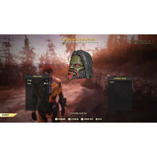 Glowing Bigfoot Mask