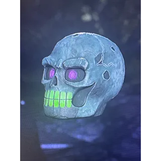 GLOWING BONE HEAD MASK
