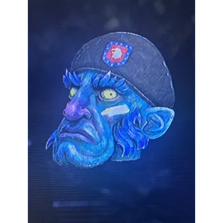 GLOWING CAPTAIN MASK