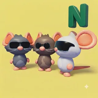 [Cheapest] N Three Blind Mice