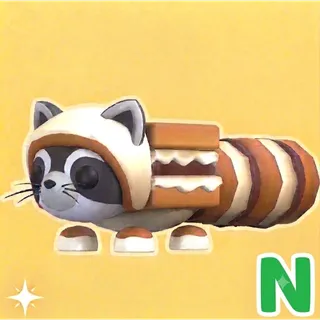  Neon S'mores Raccoon