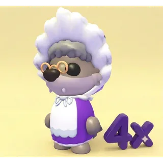 [Cheapest] 4x Granny Wolf