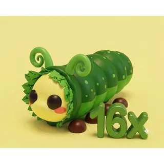 [Cheapest] 16X Pinkypillar