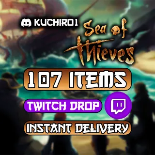 Sea of Thieves - Rare 107 Items Twitch Drop 