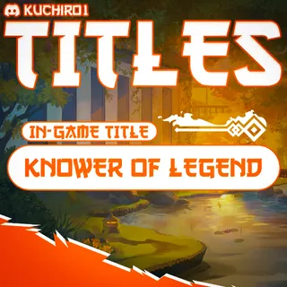 Brawlhalla - Knower of Legend Exclusive Red Title