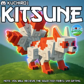  Kitsune Grow a Garden Pet VERY RARE
