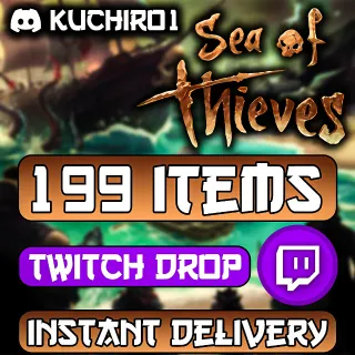 Sea of Thieves - 199 Items Twitch Drop 
