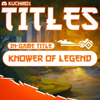 Brawlhalla - Knower of Legend Exclusive Red Title