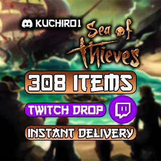 Sea of Thieves - 308 Items Twitch Drop 