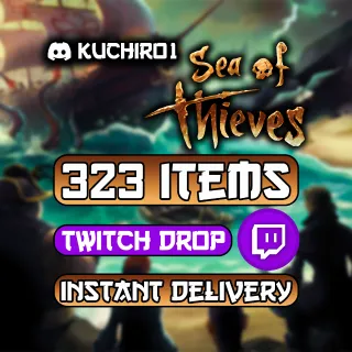 Sea of Thieves - 323 Items Twitch Drop 