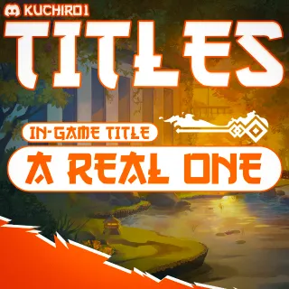 Brawlhalla - A Real One Title Exclusive Red Title