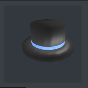 Collectibles Blue Banded Top Hat In Game Items Gameflip