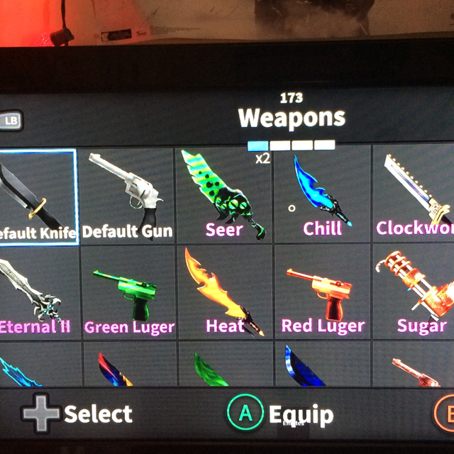 Bundle Mm2 Stacked Inventory In Game Items Gameflip