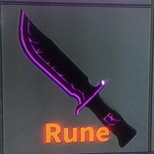 Gear Mm2 Rune In Game Items Gameflip - roblox knife gear id