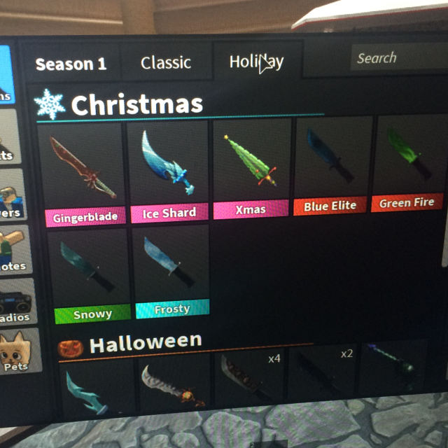 Collectibles Mm2 Inventory In Game Items Gameflip