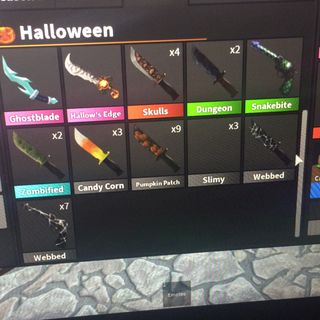 Bundle  Halloween 2018 Set MM2 - Game Items - Gameflip