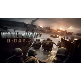 (Bundle * 2 codes) World War: D-Day PART ONE + PART TWO - Switch code