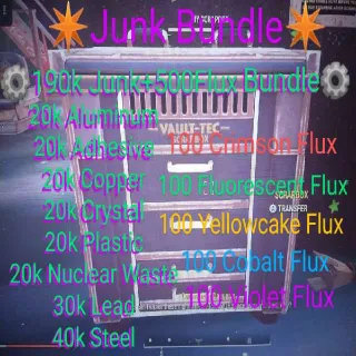 190k+500Flux Junk Bundle