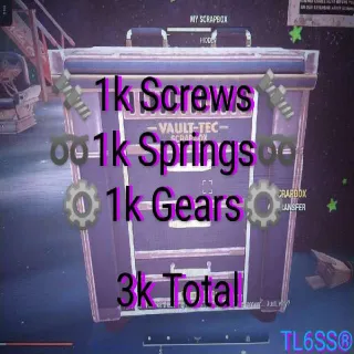 1k|Screws|Springs|Gears