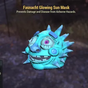 Glowing Sun Mask