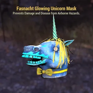 Glowing Unicorn Mask