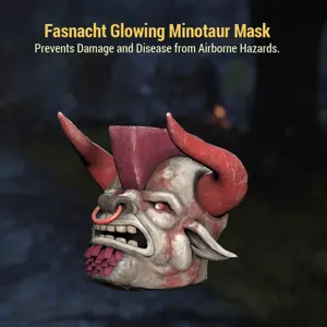 Glowing Minotaur Mask