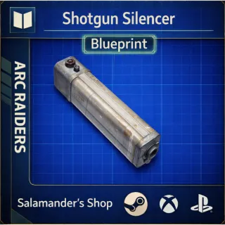 Shotgun Silencer Blueprint ARC Raiders