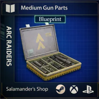 Medium Gun Parts Blueprint ARC Raiders