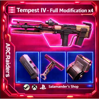 Tempest IV x4 All Mods ARC Raiders