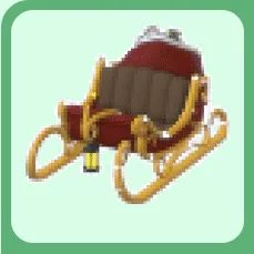 FESTIVE DELIVERIES SLEIGH Vehicle