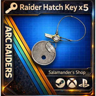 Arc Raiders Raider Hatch Key