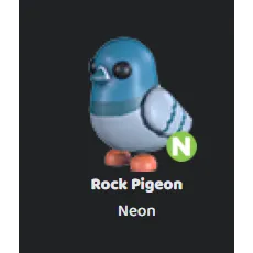 Rock Pigeon Neon