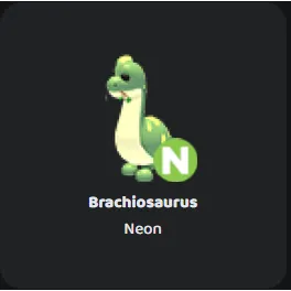 Brachiosaurus Neon